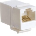 Cmple Cmple 213-N Cat5e Inline Coupler Type Keystone Jack - White 213-N